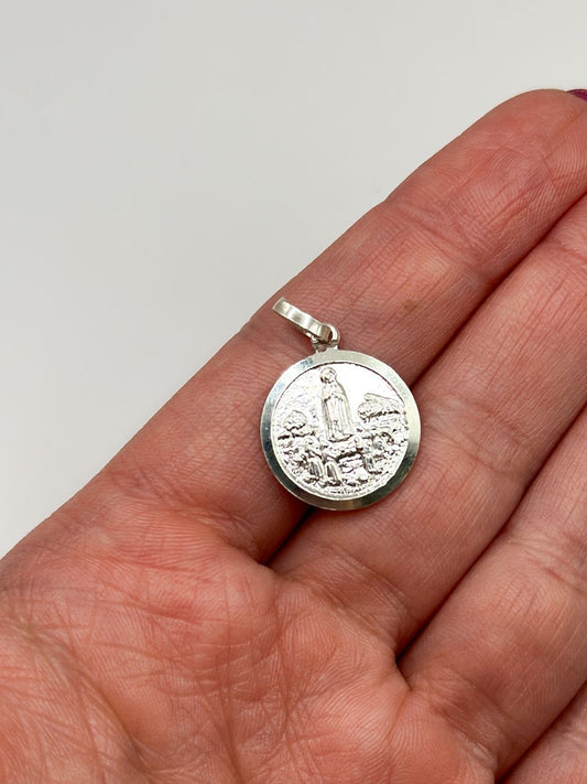 Medalla de la Virgen de Fátima 16 mm