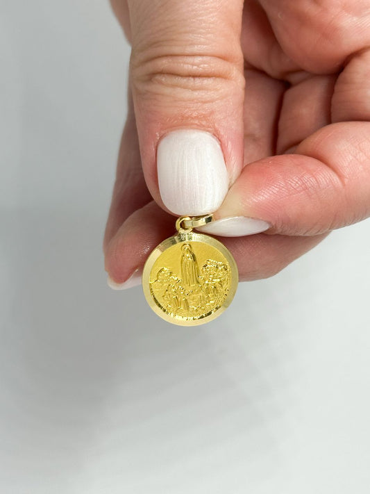 Medalla de la Virgen de Fátima 16 mm